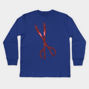 Scissors Kids Long Sleeve T-Shirt